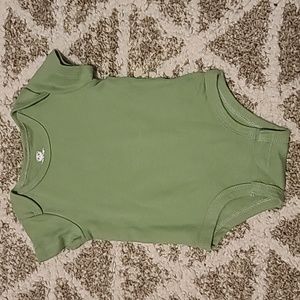 20 for $10 - Rococo Boys 9m Green Short Sleeve Onesie